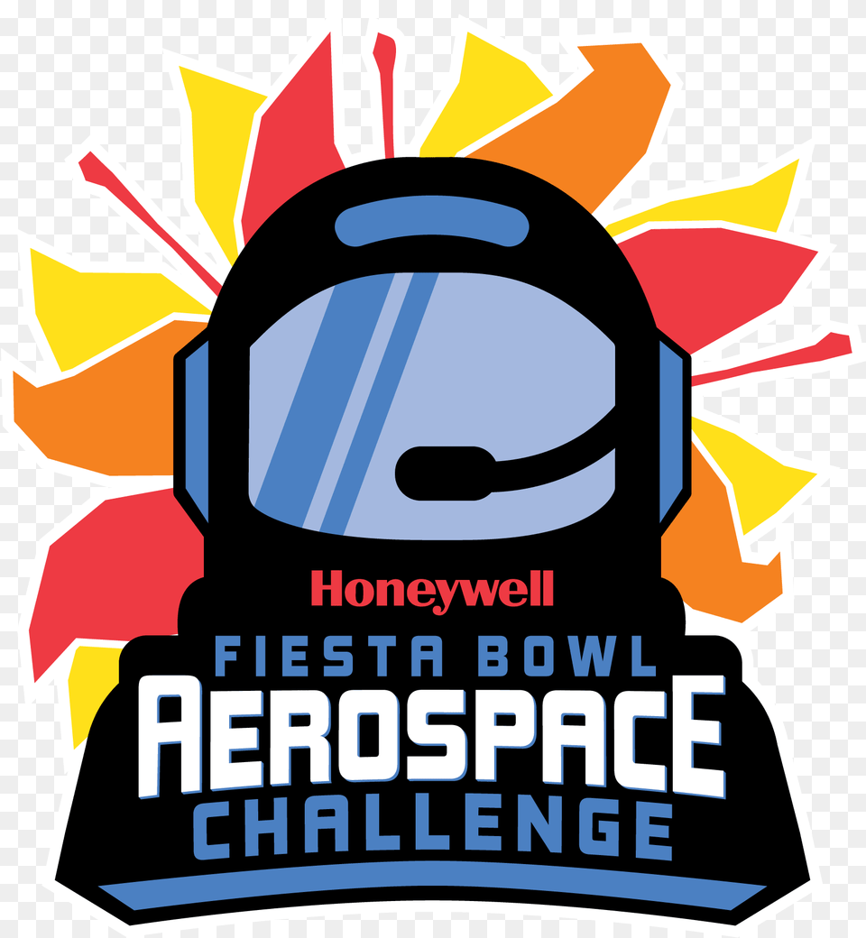 Feb 25 Honeywell Fiesta Bowl Aerospace Challenge, Advertisement, Helmet, Poster, Dynamite Free Png