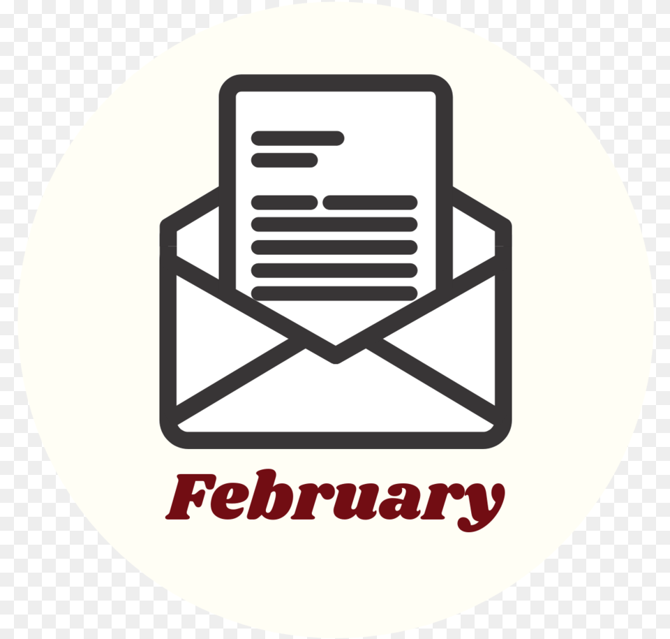 Feb Button Open Envelope Icon, Mail Free Png