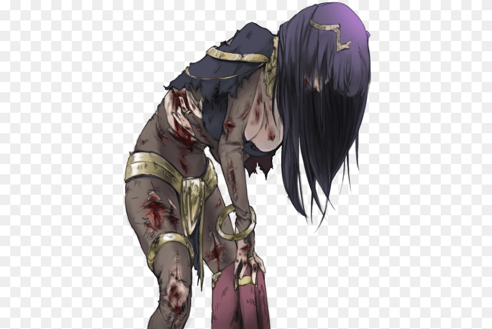 Feb Fire Emblem Tharja Sprite, Book, Comics, Publication, Adult Free Transparent Png