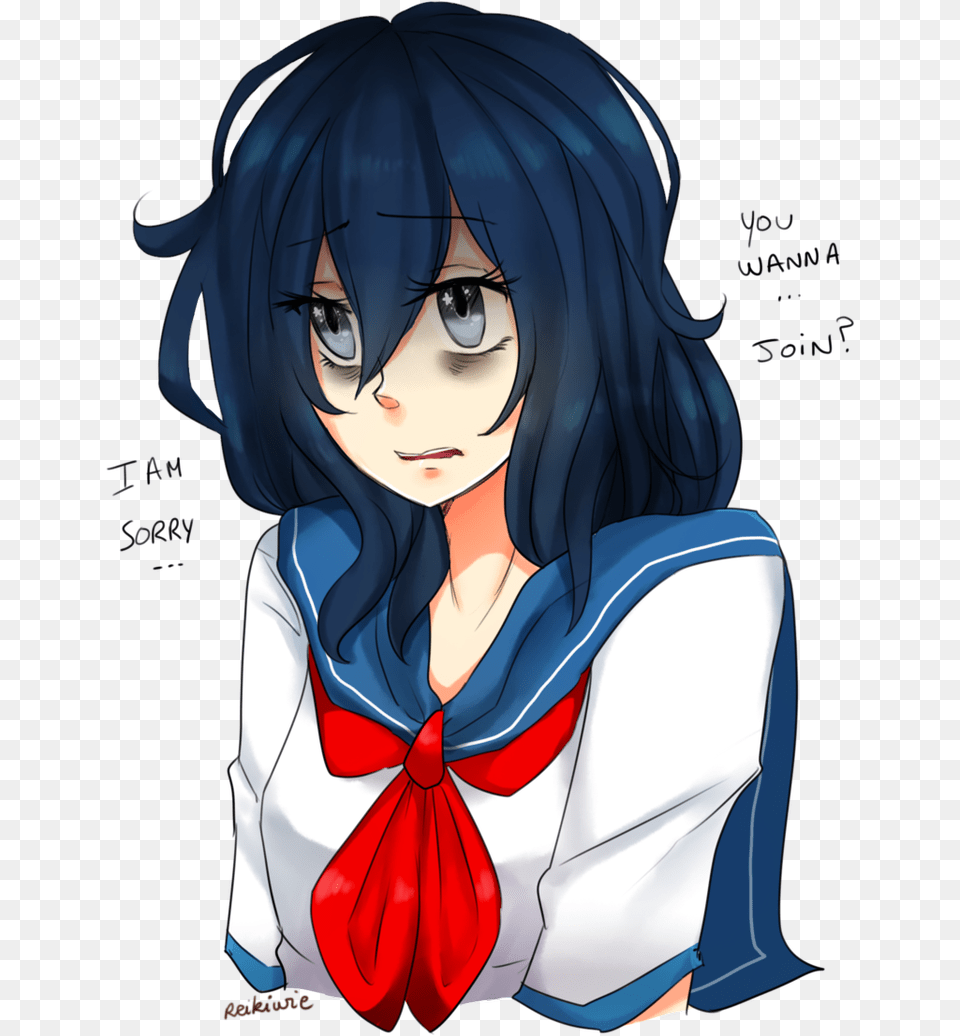 Feb Oka Ruto Yandere Simulator, Publication, Book, Comics, Adult Free Transparent Png