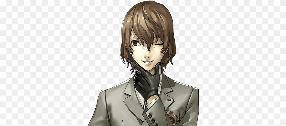 Feb Persona 5 Akechi Cosplay, Book, Comics, Publication, Adult Free Transparent Png