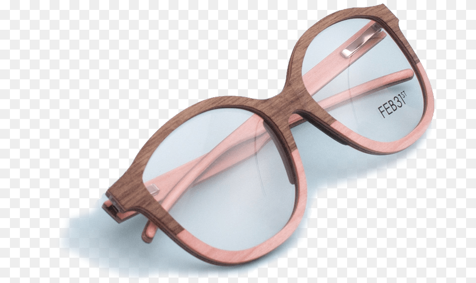 Feb31st Wooden Glasses, Accessories, Sunglasses Free Transparent Png