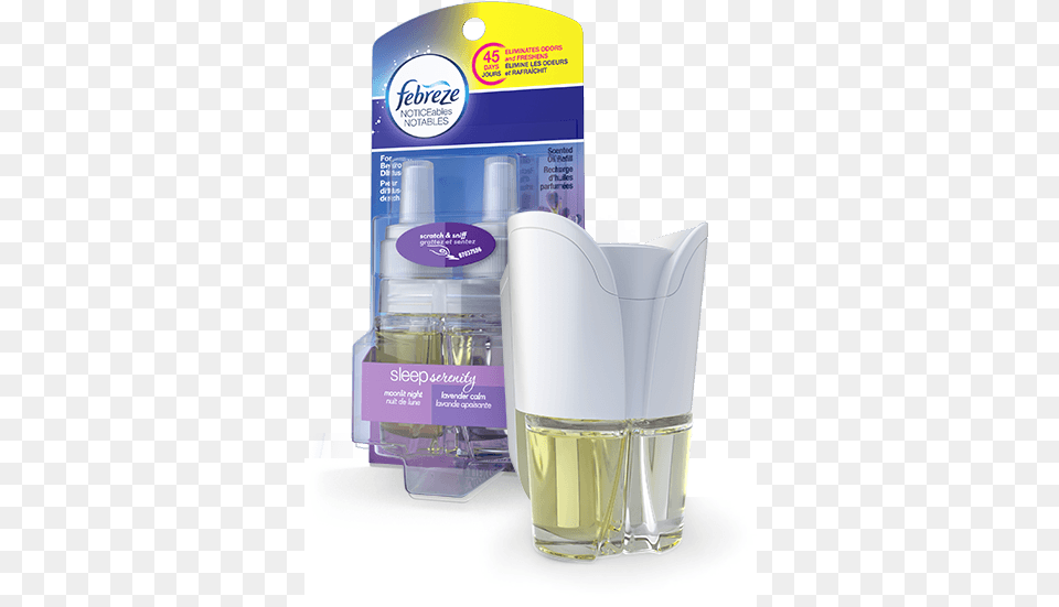 Febreze Plug In Lavender, Bottle, Cosmetics, Perfume Free Transparent Png
