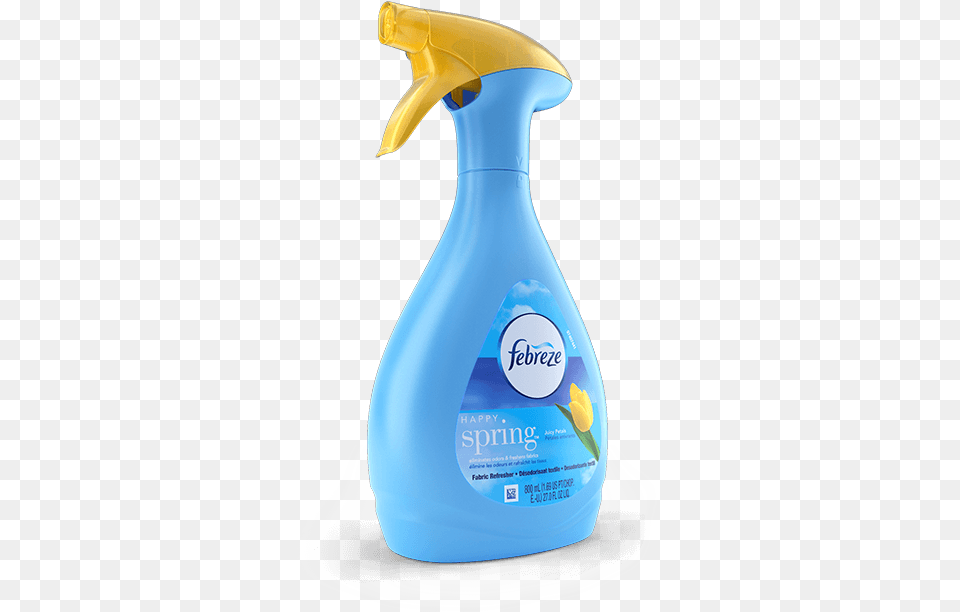 Febreze Spring, Cleaning, Person, Can, Spray Can Free Png Download