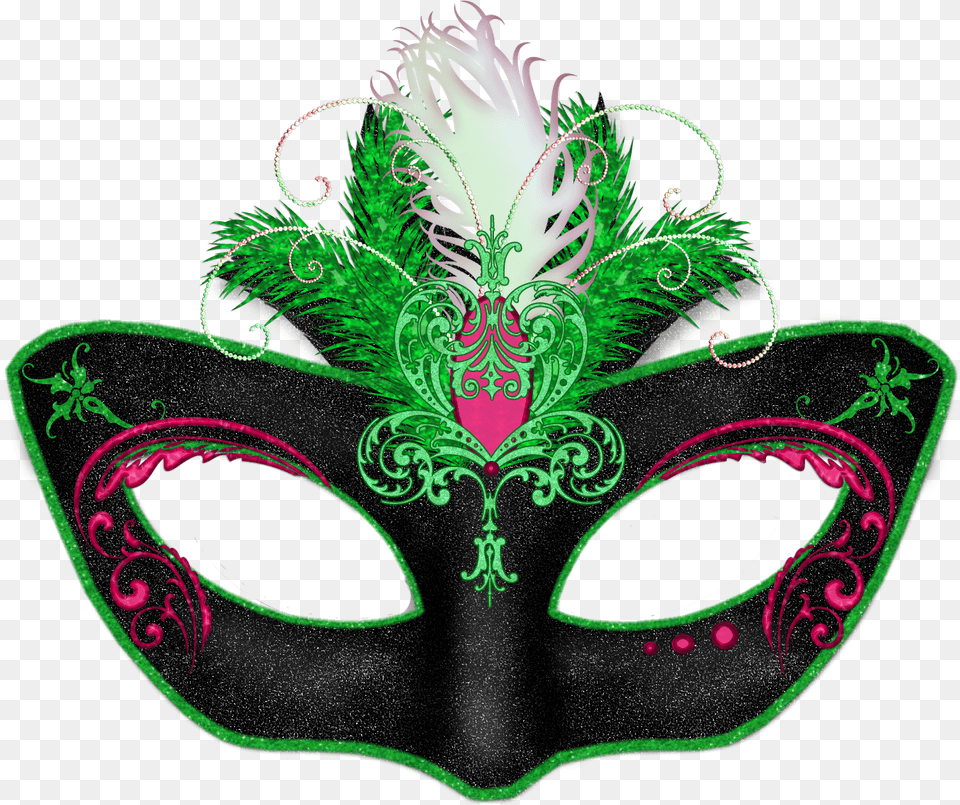 February 2014 Download Green Masquerade Mask, Carnival, Crowd, Person, Mardi Gras Free Transparent Png