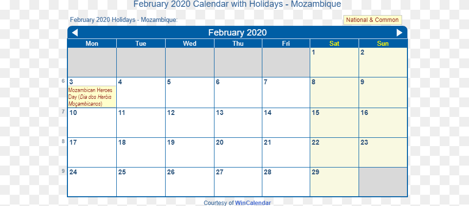 February 2020 Calendar With Mozambique Holidays August 2019 Calendar With Holidays Singapore, Text Png