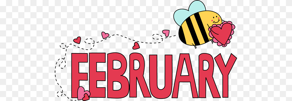 February Birthday February Valentine Love Bee Clip Art Image, Dynamite, Weapon Free Png