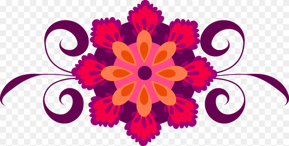 February Clip Art Free, Floral Design, Graphics, Pattern, Dahlia Png Image