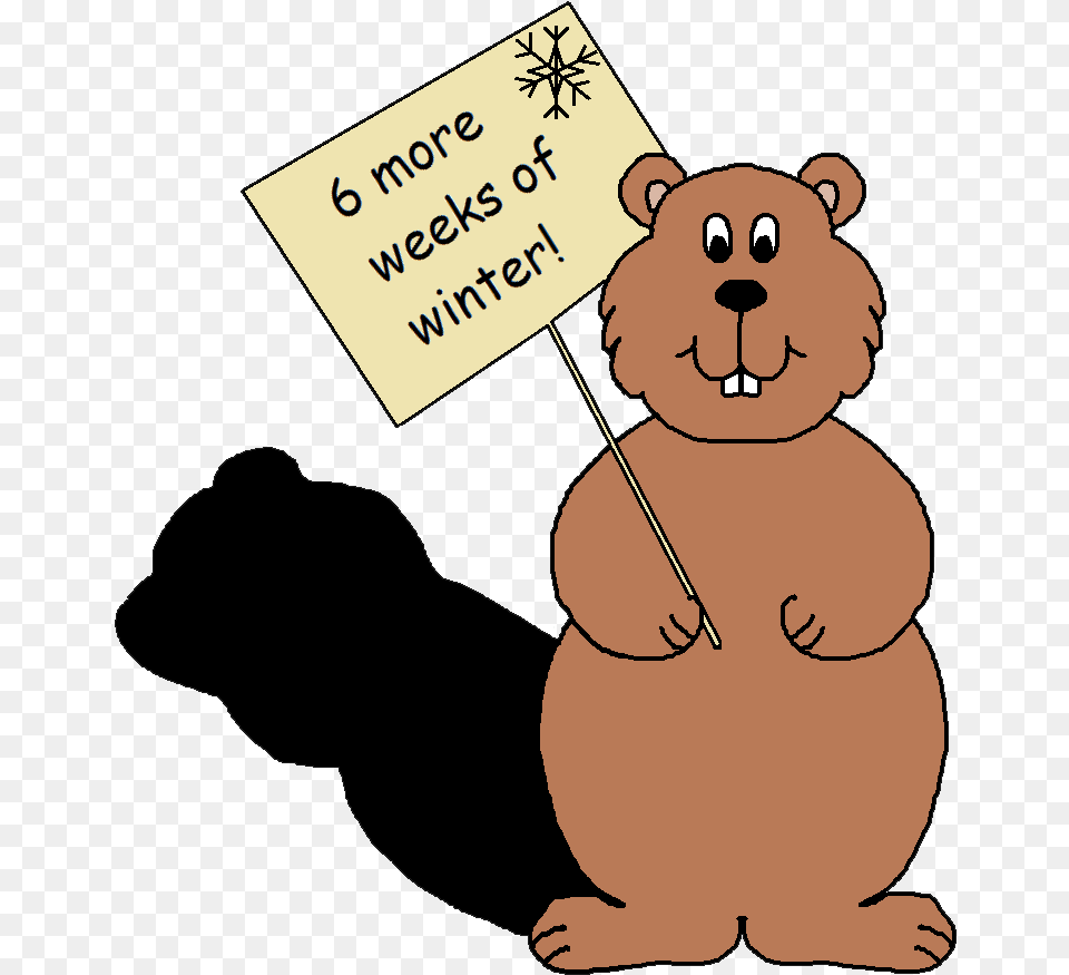 February Clipart Groundhog S Day, Animal, Bear, Mammal, Wildlife Png