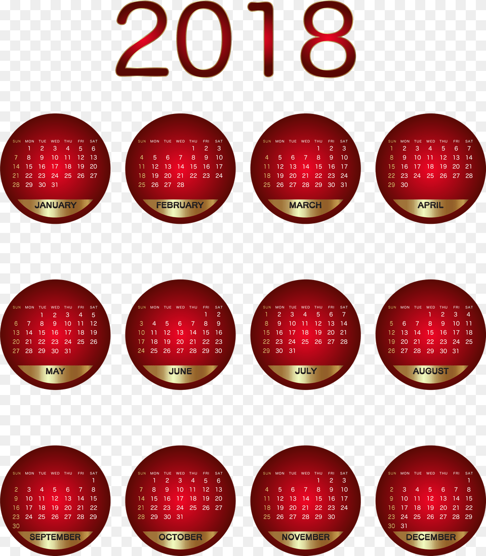 February Clipart Red, Text, Calendar, Disk, Symbol Free Png Download