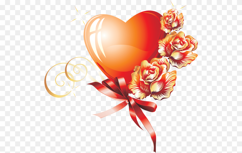 February Clipart Wedding Garland Background Love Symbol, Art, Pattern, Graphics, Floral Design Free Transparent Png
