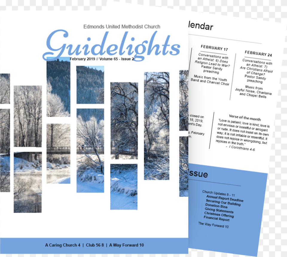 February Guidelights Flyer, Advertisement, Page, Poster, Text Free Png