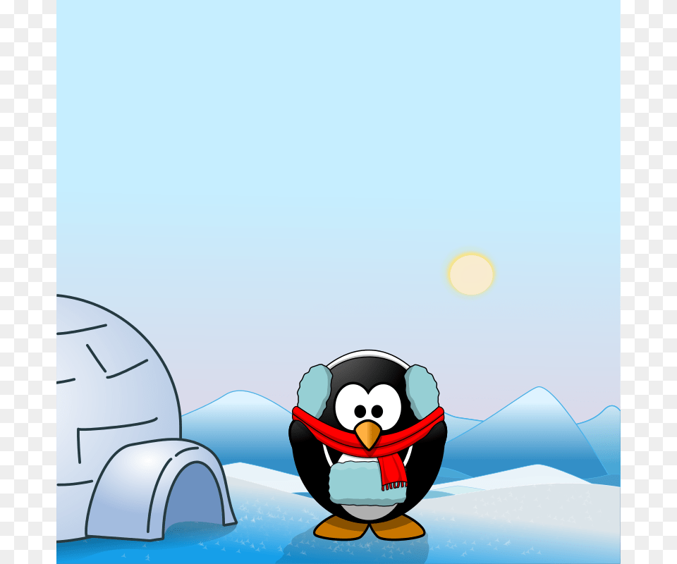February Icy Penguin, Nature, Outdoors, Snow, Igloo Free Transparent Png