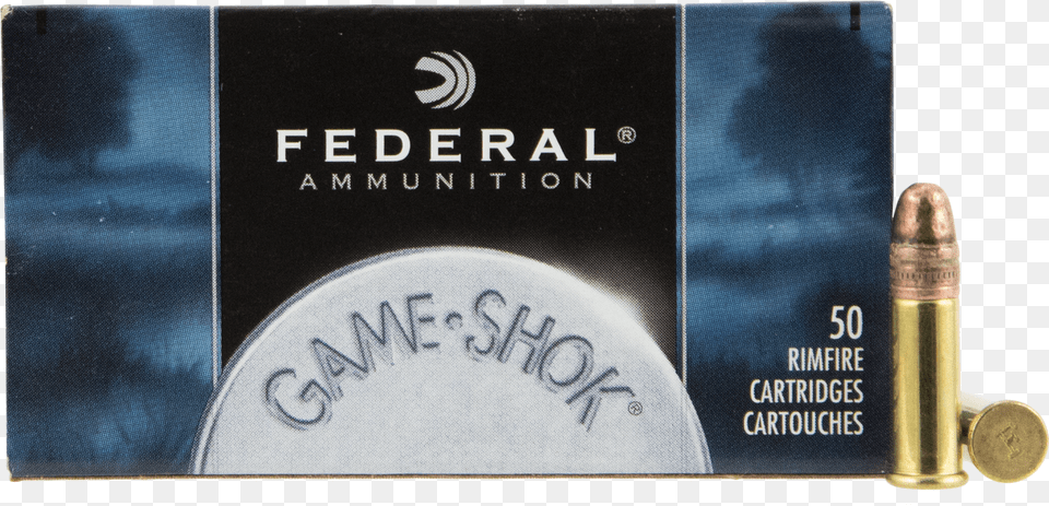 Fed 710 40 Hv Federal Game Shok, Ammunition, Weapon, Bullet Free Png Download