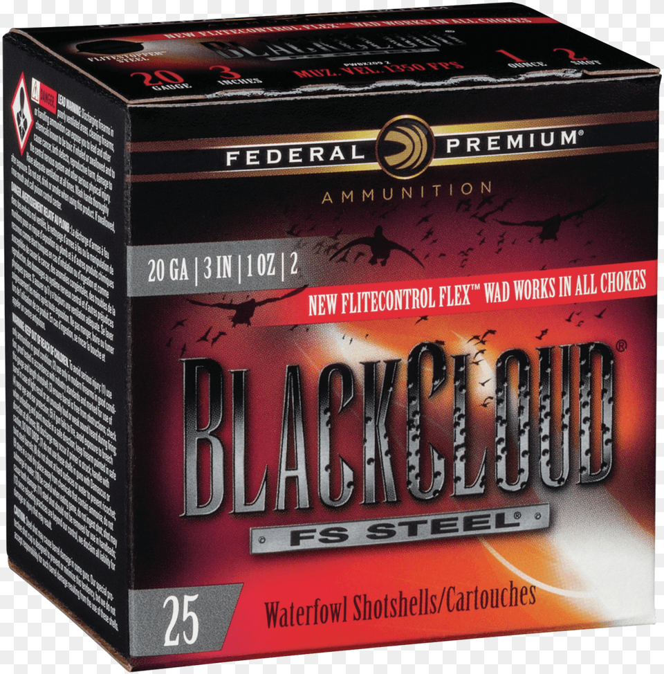 Federal Blackcloud 20 Ga 3 1oz 2 Shot 1350 Fps, Alcohol, Beer, Beverage, Box Free Png Download