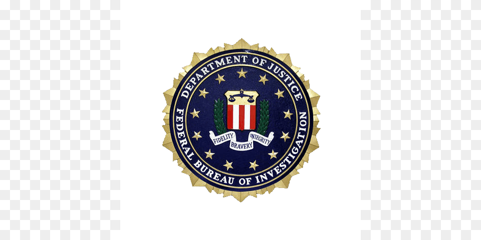 Federal Bureau Of Investigation Seal Federal Bureau Fbi Seal, Badge, Logo, Symbol, Emblem Png Image