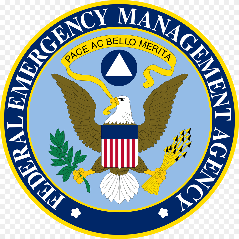 Federal Emergency Management Agency, Emblem, Logo, Symbol, Badge Free Png Download