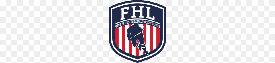 Federal Hockey League Logo, Person, Symbol, Badge Free Png