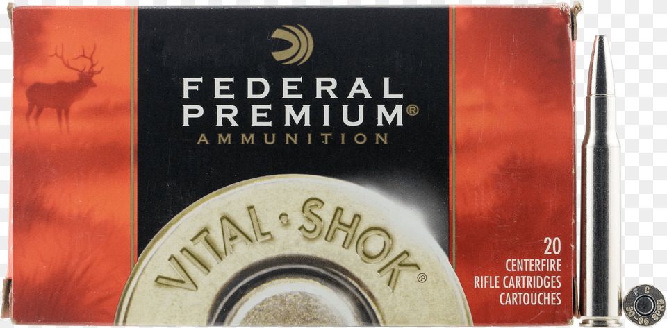 Federal P3006t5 Premium 30 06 Springfield 200 Gr Trophy Png Image