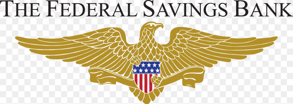 Federal Savings Bank Federal Savings Bank Eagle, Logo, Animal, Bird, Badge Png Image