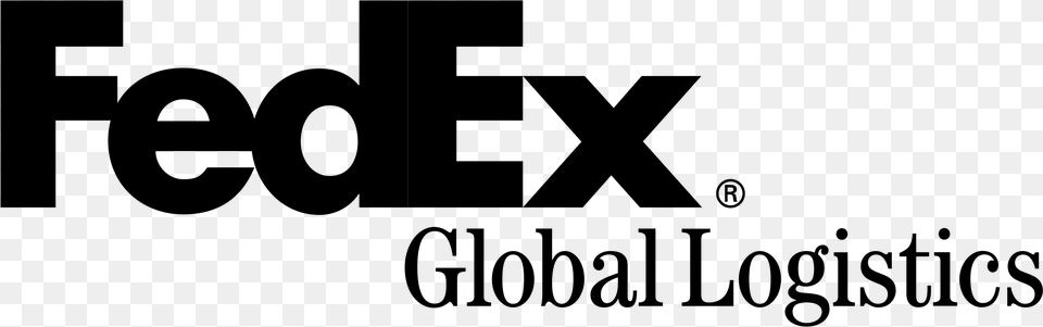 Fedex Global Logistics Logo Black And White Graphics, Spoke, Machine, Wheel, Lighting Png Image