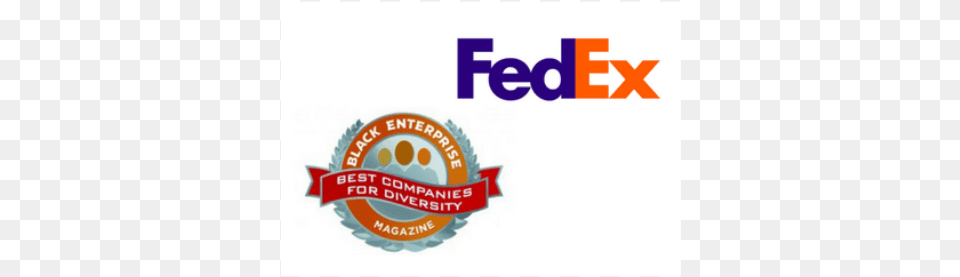 Fedex Named One Of Black Enterprise39s Best Companies Fedex Small Business Logo, Badge, Symbol, Dynamite, Weapon Free Png