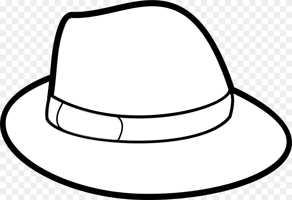 Fedora Hat Cut Out, Clothing, Sun Hat Free Png Download