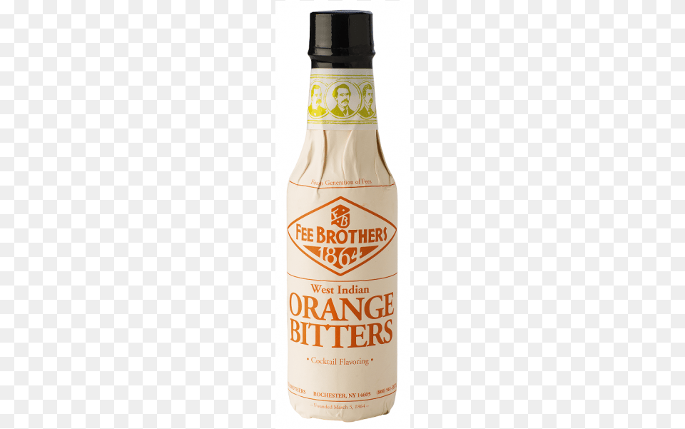 Fee Brothers West Indian Orange Bitters Fee Brothers West Indian Orange Bitters 4 Fl Oz Bottle, Food, Ketchup, Mayonnaise, Person Free Transparent Png