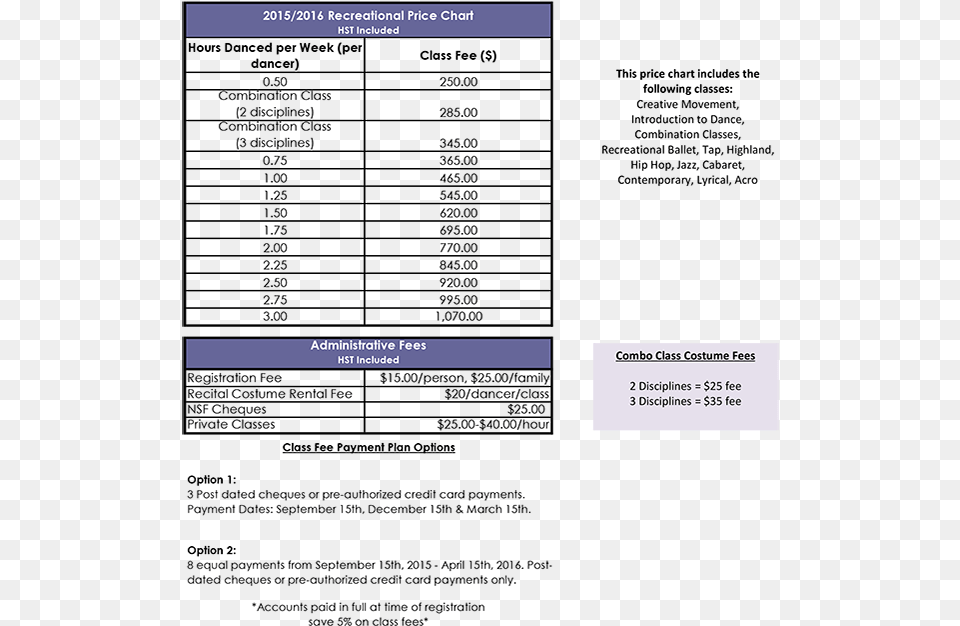 Fee Schedule Rec Document, Page, Text, File Free Transparent Png