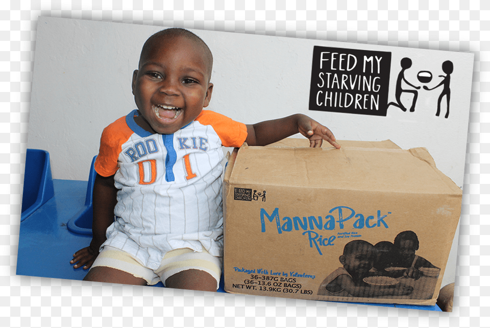 Feed My Starving Children, Box, Face, Boy, Portrait Free Transparent Png
