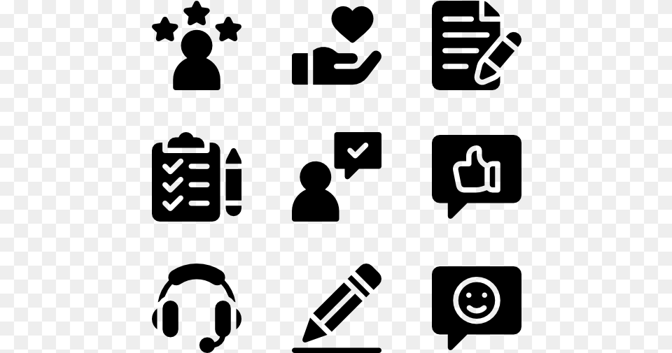 Feedback And Testimonials Hardware Icon, Gray Png