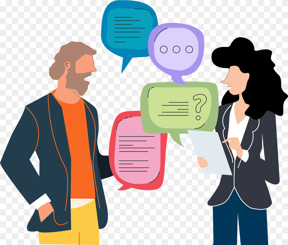 Feedback Conversation, Adult, Person, Man, Male Free Png Download