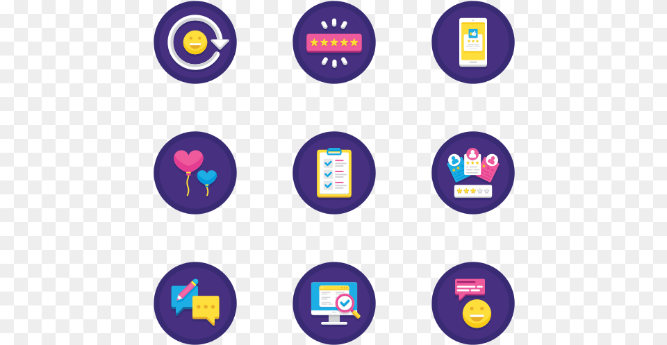 Feedback Survey Icon Vector, Purple, Text Png