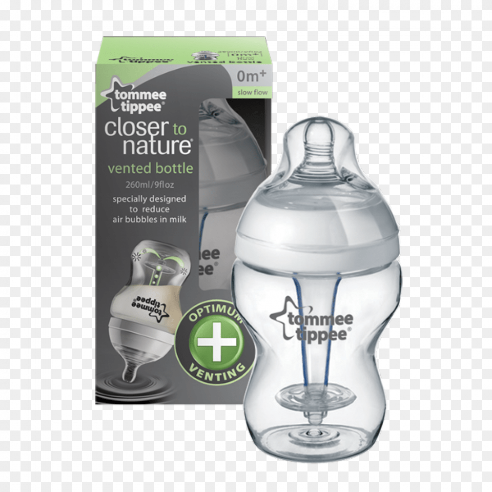 Feeding Bottle Tommee Tippee Anti Colic, Shaker, Light, Water Bottle, Beverage Png Image