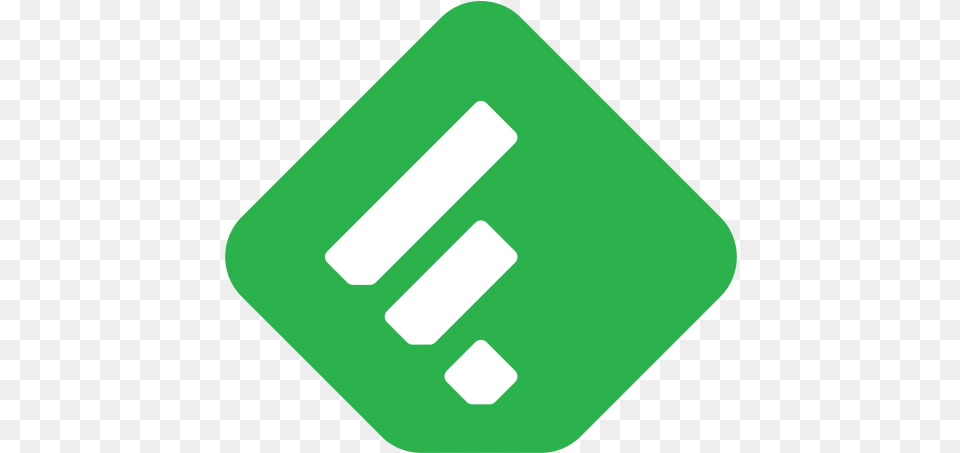 Feedly Smarter News Reader Apps On Google Play Feedly Icon, Sign, Symbol, Road Sign, Clothing Png
