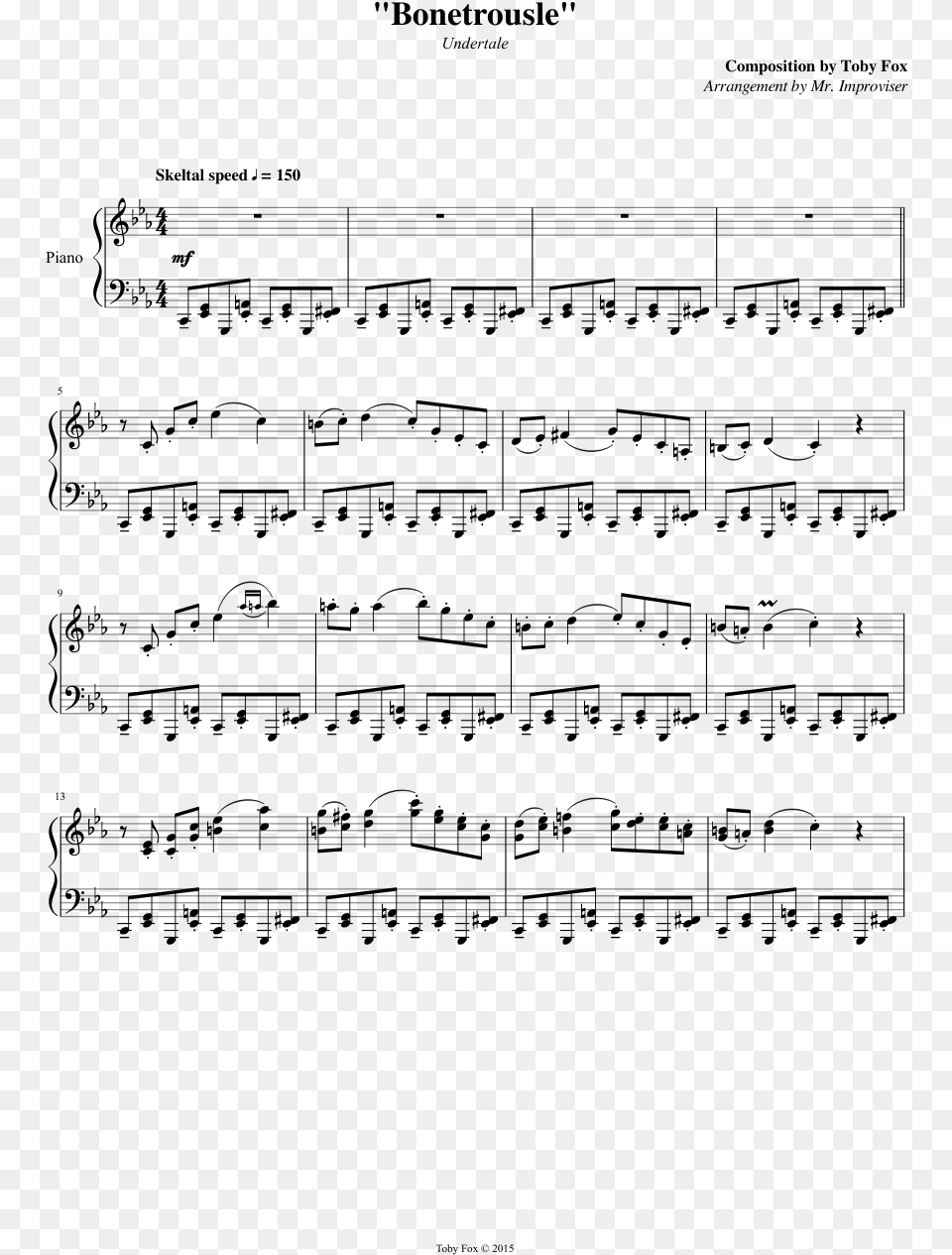 Feel The Earth Move Piano Sheet Music Pdf, Gray Free Transparent Png