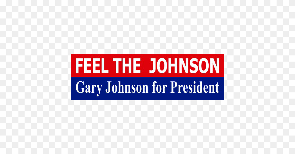 Feel The Johnson Bumper Stickers, Text, Logo, Sign, Symbol Free Png Download