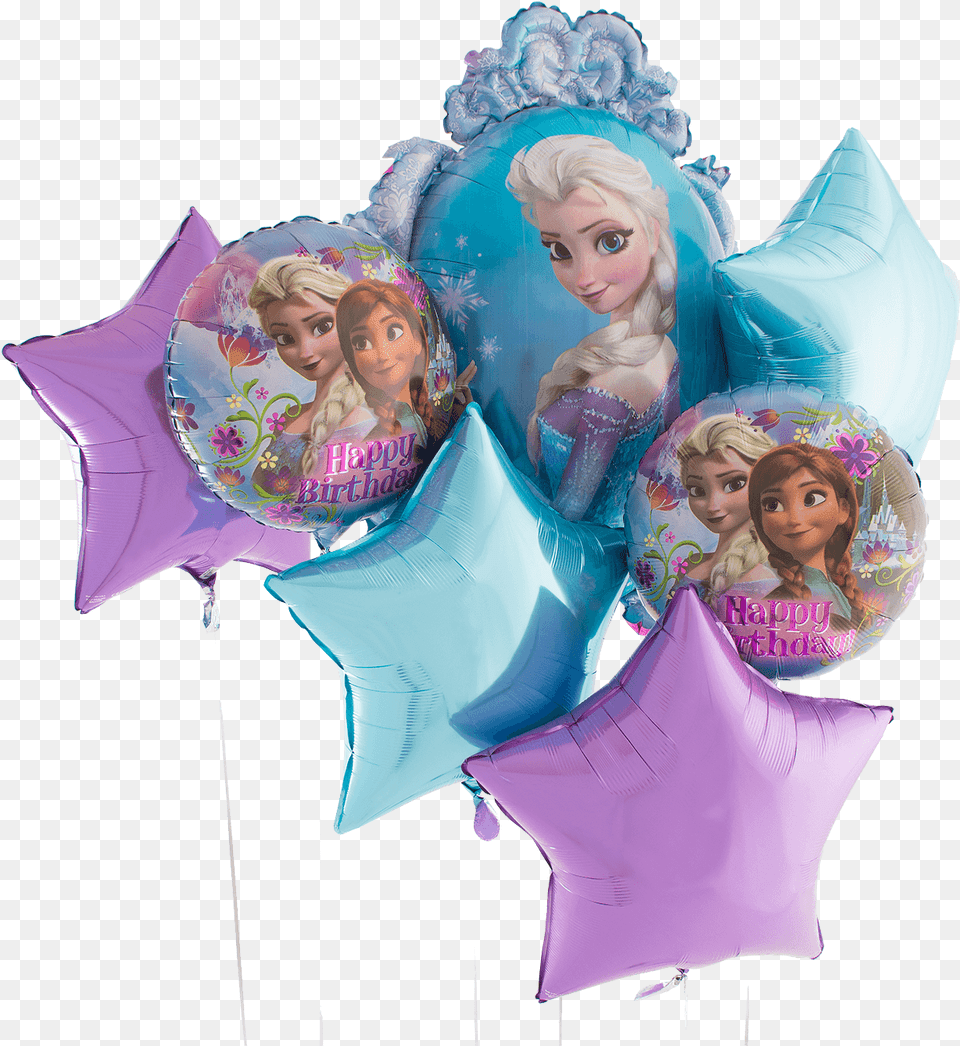 Feesten Speciale Gelegenheden Frozen Theme Foil Balloons Barbie, Adult, Person, Head, Woman Free Png