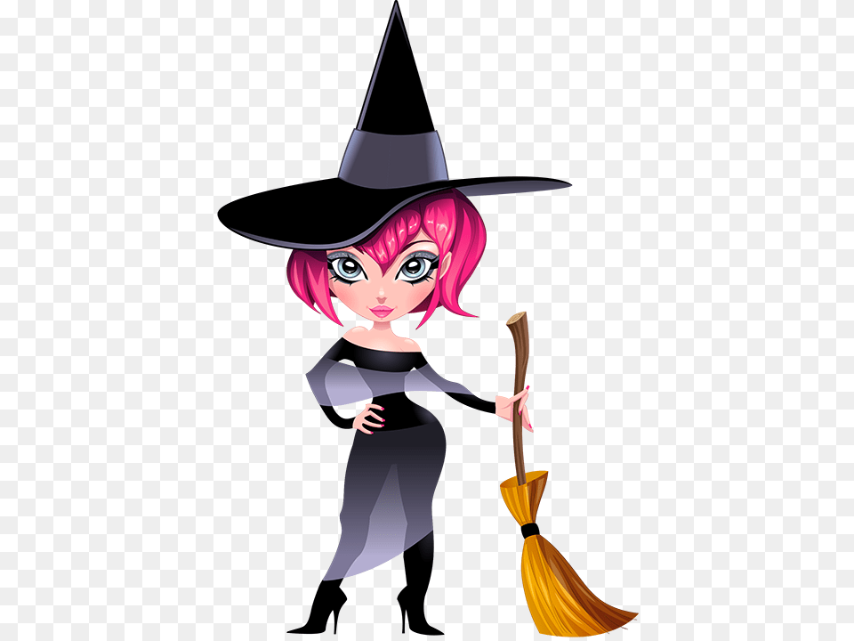 Feet Clipart Witch Happy Birthday Halloween Clipart, Book, Comics, Publication, Baby Free Png Download