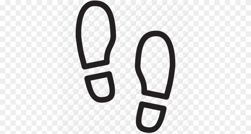 Feet Foot Shoes Step St Walk Walking Icon, Clothing, Footwear, Sandal, Shoe Png