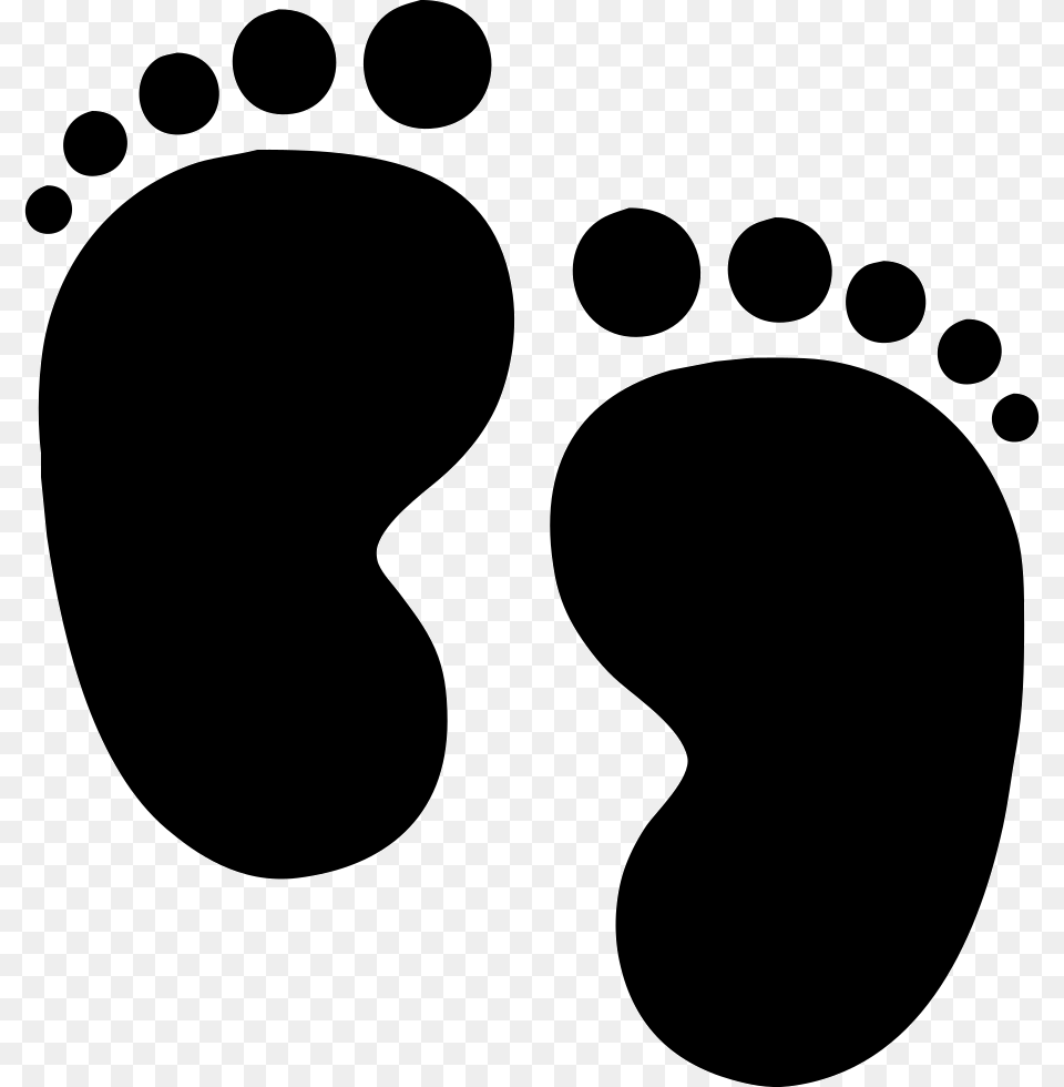 Feet Icon Download, Footprint Free Transparent Png