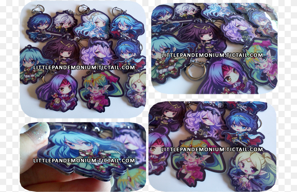 Feh Keychains Bead, Accessories, Art, Collage, Person Free Png Download