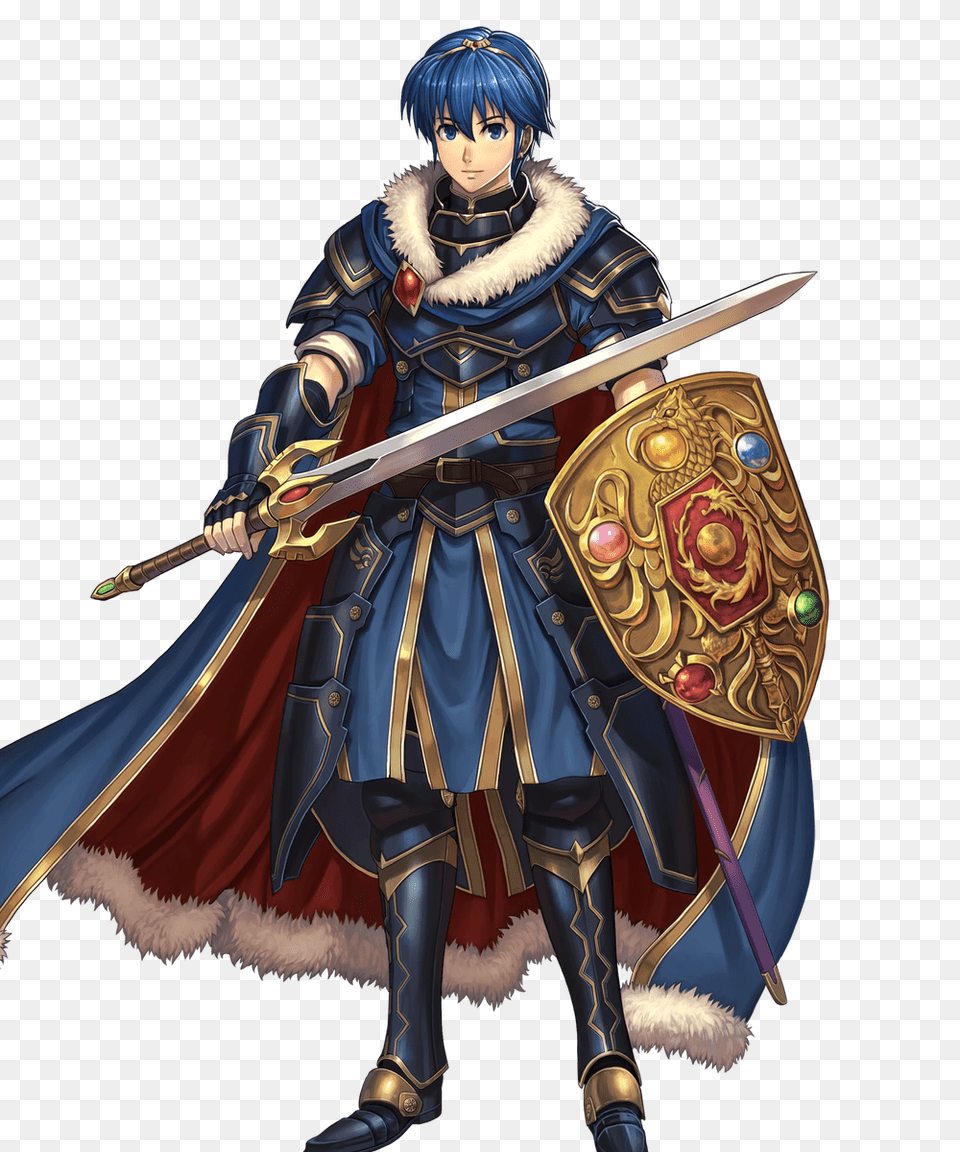 Feheroes News On Twitter Complete Artwork Set For Marth Hero, Knight, Weapon, Sword, Person Free Transparent Png