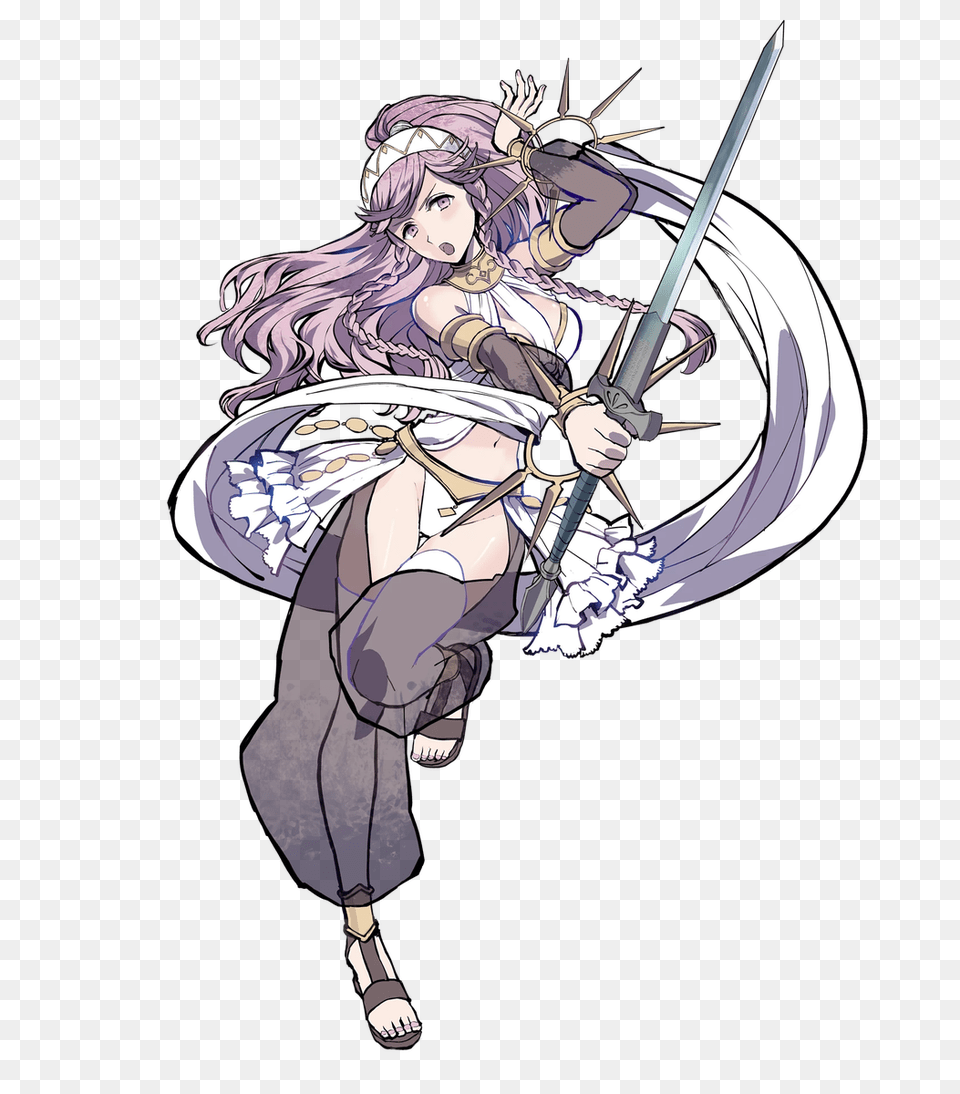 Feheroes News On Twitter Dancer Who Travels, Book, Comics, Publication, Weapon Free Transparent Png