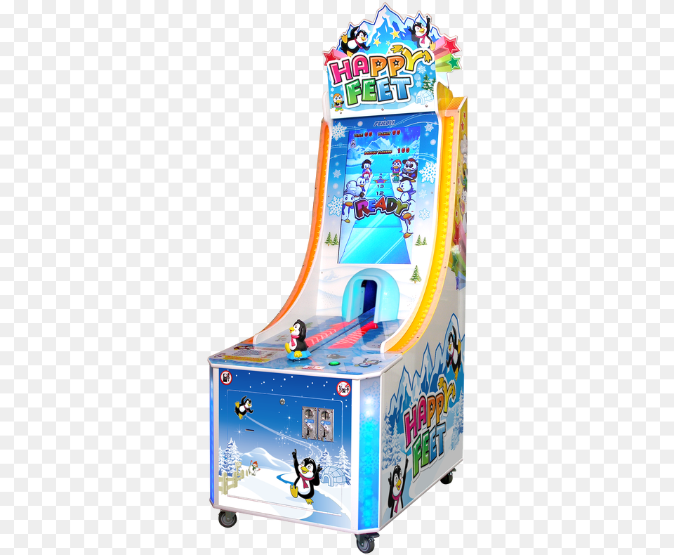 Feiloli Happy Feet New Ticket Redemption Game Machines, Arcade Game Machine Free Png Download