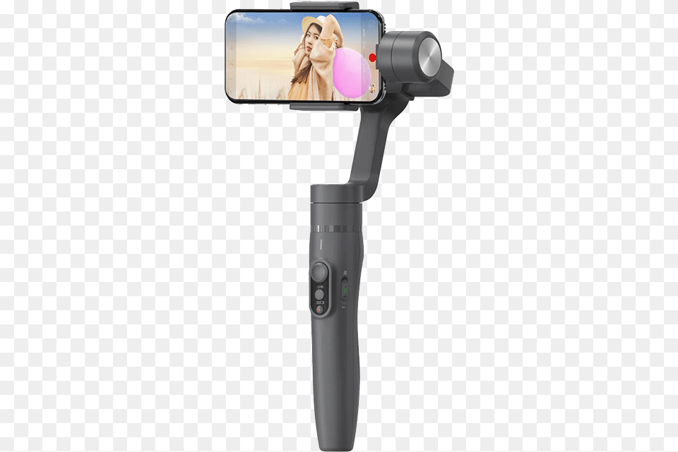 Feiyutech Vimble Feiyutech Vimble 2 3 Axis Gimbal For Smartphone, Adult, Video Camera, Person, Female Free Png