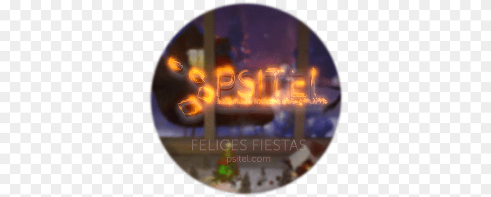 Felices Fiestas Y Feliz 2018 Psitel Produccion Audiovisual Happiness, Light, Disk, Dvd Free Png Download