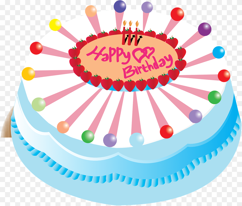 Felicidades, Birthday Cake, Cake, Cream, Dessert Free Png Download