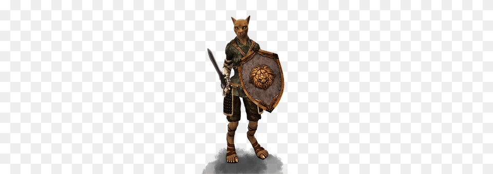 Feline Armor, Shield, Adult, Male Png