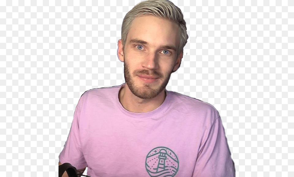 Felix Felixkjellberg Pewdiepie Marziabisognin Cutiepiemarzia Portrait Photography, Blonde, Person, Hair, Adult Free Png Download